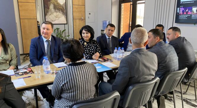 Встреча с делегацией из Узбекистана